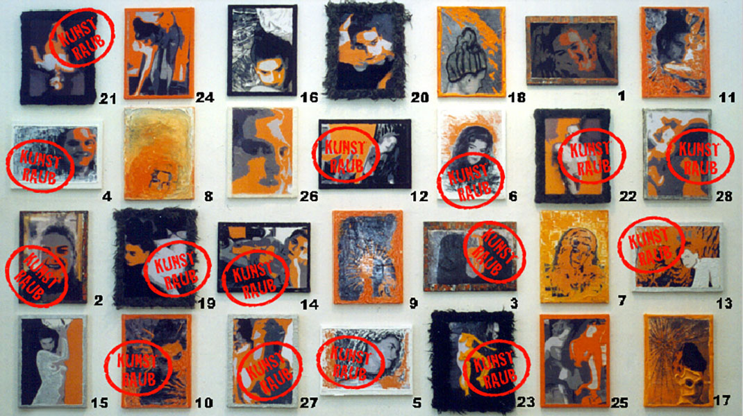 Collage Kunstraub 2009